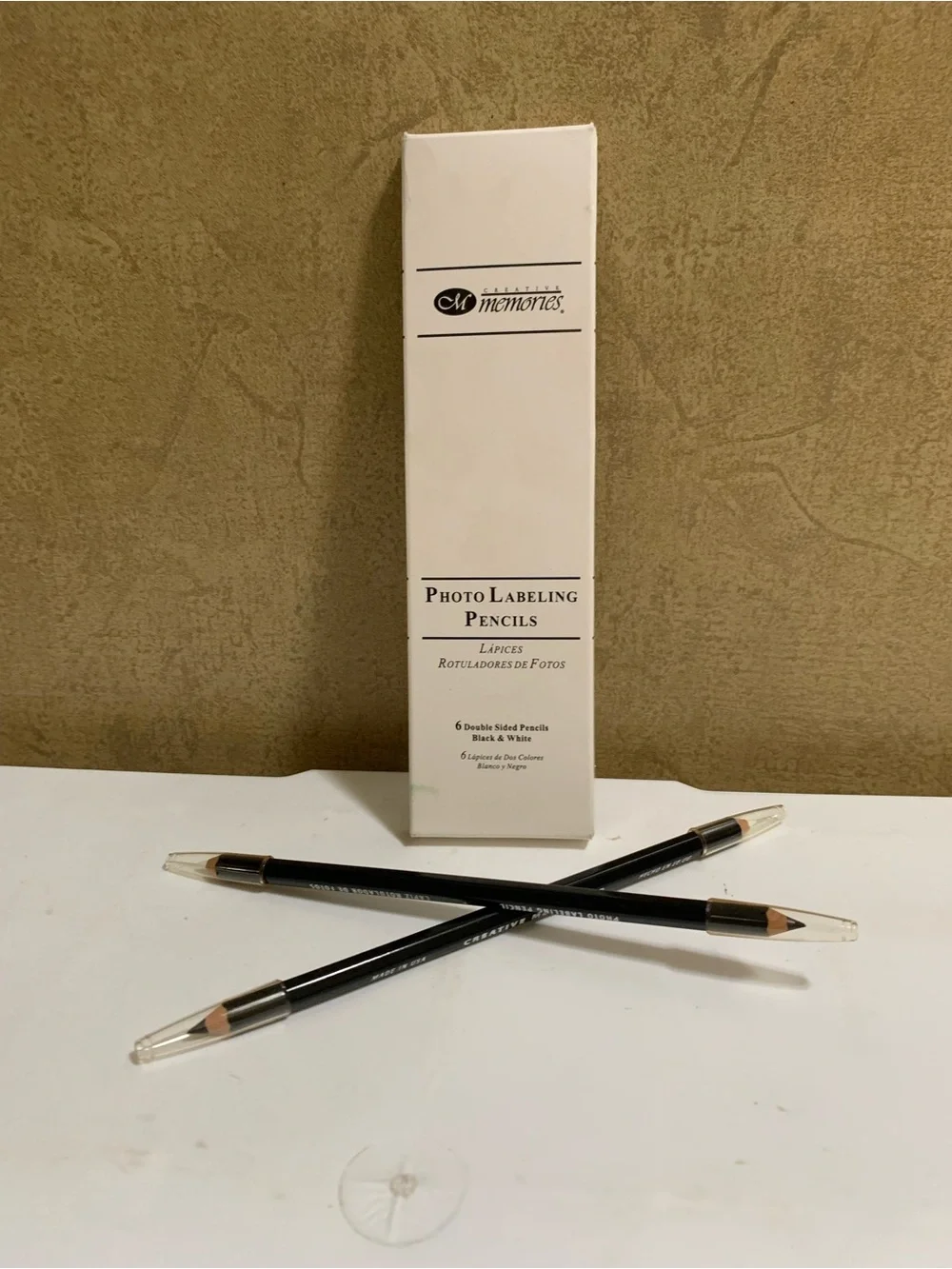 CREATIVE MEMORIES Photo Labeling Pencils lot of 2 pencils NEW in Pkg